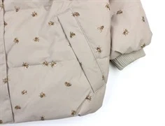 Wheat overgangsjakke Lola gravel bumblebee puffer